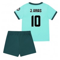 Wolves Jhon Arias #10 Vonkajší Detský futbalový dres 2025-26 Krátky Rukáv (+ trenírky)